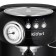 Coffee machine KitFort KT-7191, Rozhkova, 1450 watts, 1.8 l, cappuccino, black
