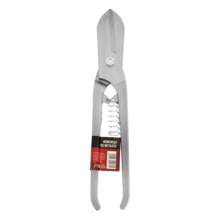 Scissors for metal scrap, metal handles, straight cut, 250 mm-4