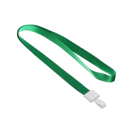 Baiga tape, width-15 mm, length-80 cm, with plastic holder, green