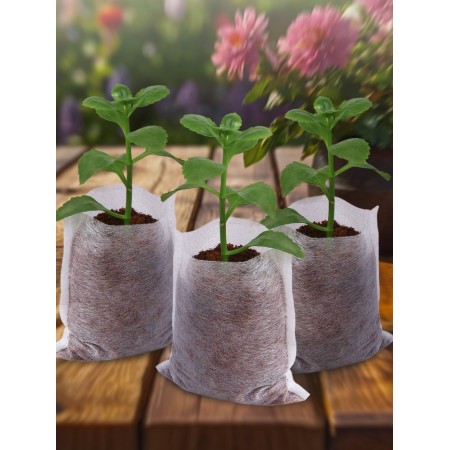 Package for seedlings, 360 ml, 7 × 9.5 cm, spanbond density 25 g/m², Greengo-2