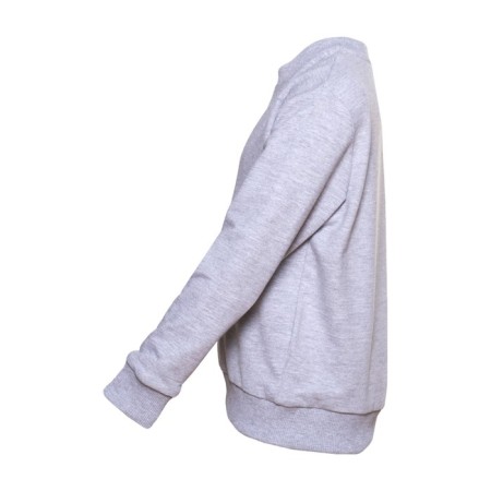 Children's sweatshirt, size 10 years, color gray melange-1