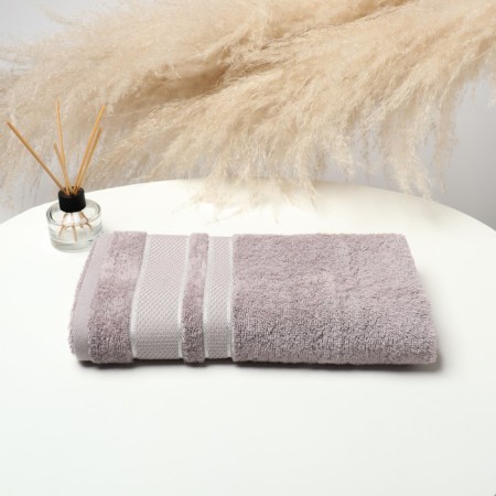Terry towel Laconico, 70x130cm, gray color, 420g/m, cotton