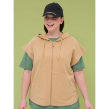 Women's sweatshirt Pelican, size 56, sandy color