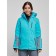 Ski jacket female, size 48, blue color