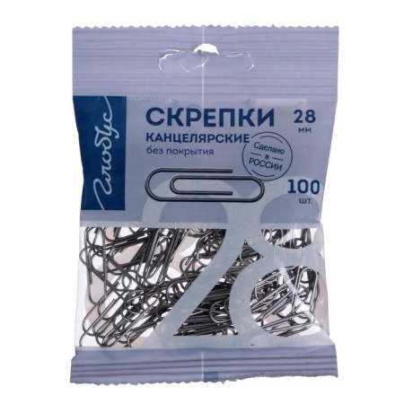 Office clerk Globus, 100 pcs., 28 mm, without covering, Floo-pack
