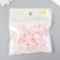 Decor for creativity Plastic "Pension Bear with a loop" Direct pink 3x1.4x3.1 cm