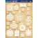 Stick for windows "Christmas toys", 50 x 70 cm, new year