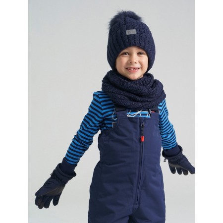 Set for a boy: hat, snood, size 50-1