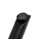 Bath mixer Zein Z2649F, short spout, shower set, stainless steel, black
