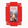 Box for chocolate “Magic New Year!”, With a window, 9.4 x 1.7 x 18.4 cm, New Year