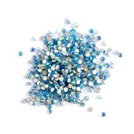 Rhinestones holographic Pole, No. 6 Breeze, 50 pcs