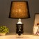 Malia desktop lamp E27 40W Black-chromium 28x28x46 cm Risalux