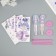Sticker-game "Princess Outfits" MIX set 3 sheets, 2 dolls 16x11x2 cm