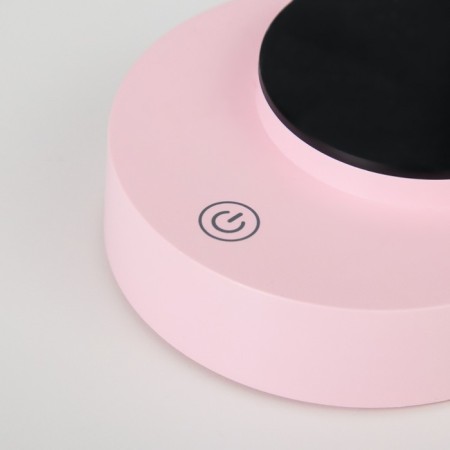 Table lamp "Ears" LED 3 modes 2W USB pink 6x12x37 cm Risalux-7