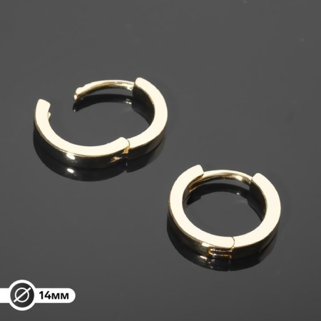 SHVESS-KOLL Red-up "flat" d = 14 mm, color gold