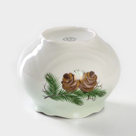 Porcelain sugarian "Cedar branch"-3