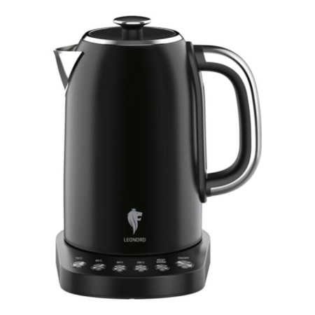 Electric kettle Leonord Le-1509, metal, 1.7 l, 2200 watts, black