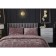 A set with a blanket "Fernand", size 240x260 cm, 50x70 cm - 2 pcs, color ash rose