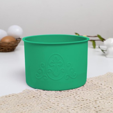 A set of silicone forms for baking "HB" green, 3 pcs.-2