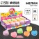 Folk shafts for drawing on the asphalt "heart", 6 colors, packing 30 pcs