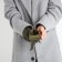 Gloves are female, dimensionless, without insulation, khaki color