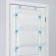 Sushilka for linen hanging, working length 11 m, white color