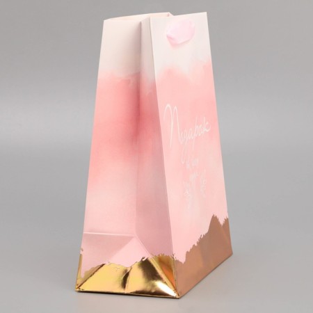 Package Gift Laminated Vertical, packaging, “Sincere feelings”, MS 18 x 23 x 10 cm-2