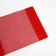 Cover for passport, Textura, red color