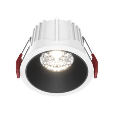 The built-in lamp Technical DL043-01-15W4K-D-RD-WB, LED, 15 W, 85x85x63 mm, 1150 lm, 4000k, white-black