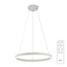 Светильник подвесной Citilux «Дуэт» CL719500, 50х50х17 см, 1х53Вт, LED, цвет белый