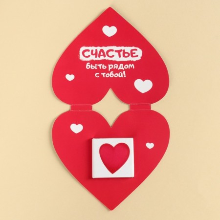 Chocolate on the postcard "To the one who stole my heart", 5 g.-2