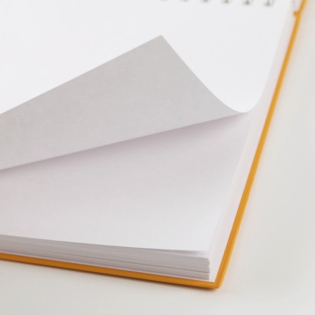 The sketchbook in a solid cover on the crest “Live in high” A5, 80 l, 100 g/m-3