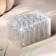 The basis for creativity and decor “A bottle with a suspension on the lid”, 3 ml, the color of silver