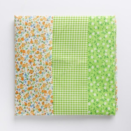 Patchwork fabric 3 shreds "Spring Meadow", 50 × 50 cm-4