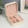 Casket to the leatherette for jewelry "Strokes. Beige" 5x10x10 cm