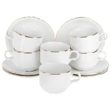 Cup 240 ml with a saucer of 150 mm low bernadotte, decor 