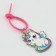 Acrylic key a keychain "Unicorn" 15 x 6 cm