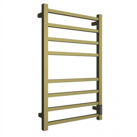 Electric towel "Dvin" L Plaza Neo, 800x500 mm, dimmer, matte bronze