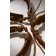 Bracelet Skin "Travel" 3 pcs., Brown color, D = 7.5 cm