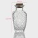 Glass jar for spices with a cork lid of the parf. Pattern ", 170 ml