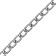Collar - Metallic a single strain, 60 cm, wire thickness 3 mm