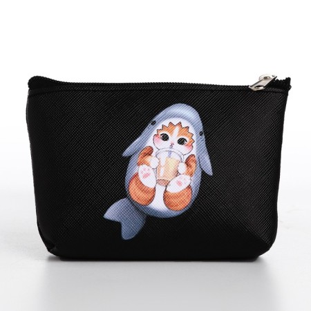 Purse children's wallet, color mix "cat shark", 11*7 cm mix-3