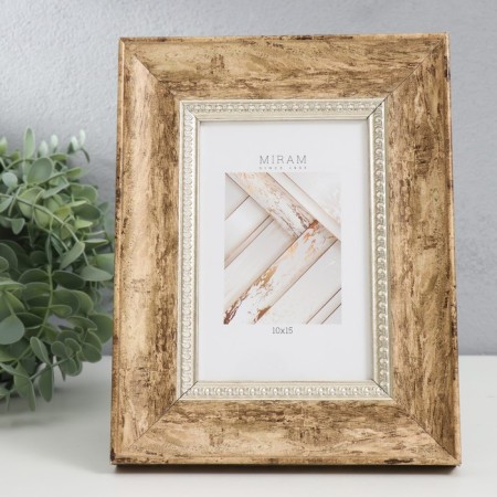Photo frame Plastic "Mira" 10x15 cm, 674453-4, (plastic screen)