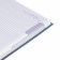 A4 business notebook, 80 sheets, in a “flow of flowers” ​​cage, hard cover, matte lamination, 3D foil, offset block