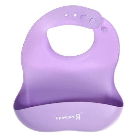 Set for feeding, food silicone, lilac color-8