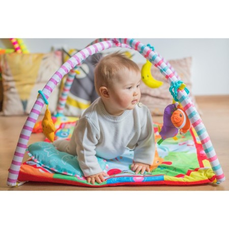 Developing rug with arcs "Elephant and Friends", 5 ele. With music, Baby me-13