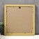Photo frame plastic 30x30 cm, gold (plastic screen)