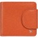 Wallet on the button, the map for cards (8)/bill, coral color 14x10.7x3cm
