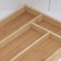Drywall for cutlery of the bamboo forest, 33.5 × 22 × 3 cm, 4 cells