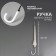 Umbrella - semi -automatic cane, 8 spokes, r = 51/58 cm, d = 116 cm, white color